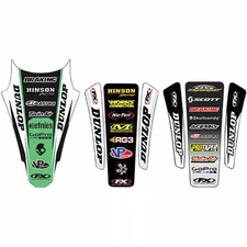 Factory Effex Rear Fender Graphics Kit - Style 16 Motorcycle Dirt Bike 19-32110