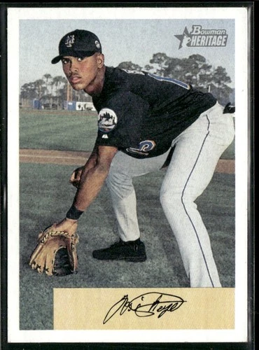 2002 Bowman Heritage #183 Jose Reyes 6T