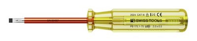 PB Swiss Tools Phasenprüfer LED einpolig 3,5 x 0,5 x 75 mm