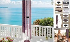 66" Wind Chimes for Outside Deep Tone - 6 Thicken Tubes Large Wind Bronze