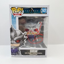 Patrick Wilson Signed Orm Funko Pop Aquaman ACOA