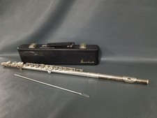 VTG Gemeinhardt M2 Silverplate Flute KGG Elkhart B90275 w/ Hard Case