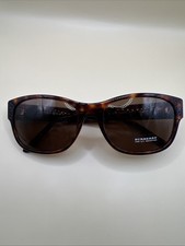 Image of Burberry B4135 3349/73 Rectangular Sunglasses Brown Tortoise Frame 140mm