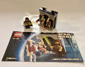 LEGO 7203 & 7204, Star Wars: Jedi Defense 1 & 2 Complete w/ Manuals & Minifigs