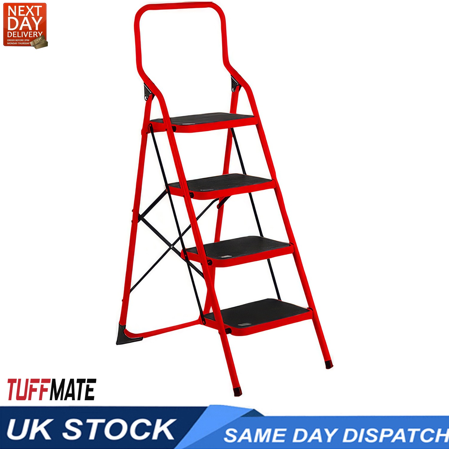 4 Step Ladder With Handle TUFFMATE