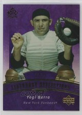 2005 Upper Deck Reflections Legendary Purple 32/99 Yogi Berra #200 HOF 1cx3