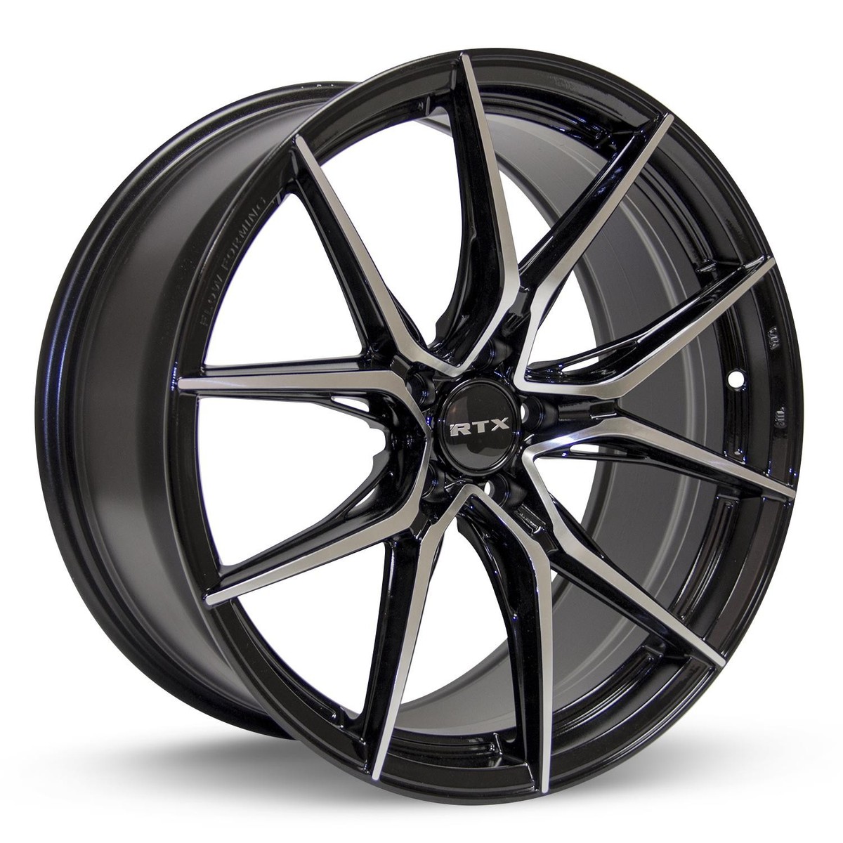 One 20 Inch Black Alloy Wheel Rim for Toyota RAV4, RTX 82820 20x9