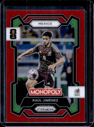 2026 Panini Prizm Monopoly World Cup Raul Jimenez Red #58 Mexico