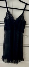 NWT Cosabella Amore Sheer Mesh Lingerie Black Medium
