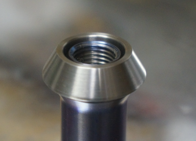 #ad 20x Acorn 60 degree cone to 60 deg Titanium Lug Wheel nut bolt adapter washer $88.79