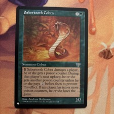 MTG Sabertooth Cobra The List - Mirage Regular Common