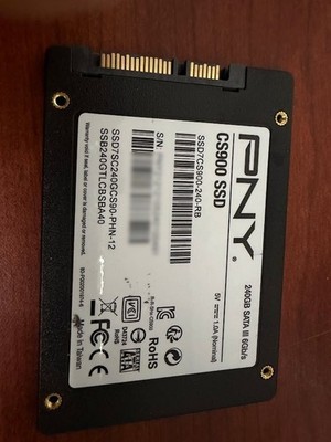 240GB PNY CS900 SSD SATA 2.5'' SSD