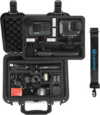 Waterproof Hard GoPro Case with EVA Foam   Protective Gear Storage