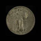 1923 25c Standing Liberty Silver Quarter - Free Shipping USA