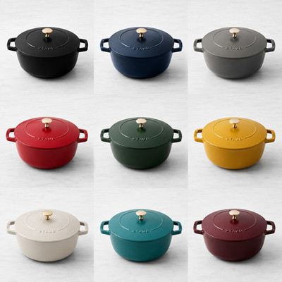 Staub Enameled Cast Iron Essential French Oven, 5-Qt, Full Color