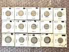 Lot of 15 Buffalo Nickels 1919-1937 in Very Good - Fine Condition No 21,22,31-34