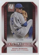 2013 Panini Elite Extra Edition Aspirations Die-Cut 167/200 Sean Manaea #10 1j2
