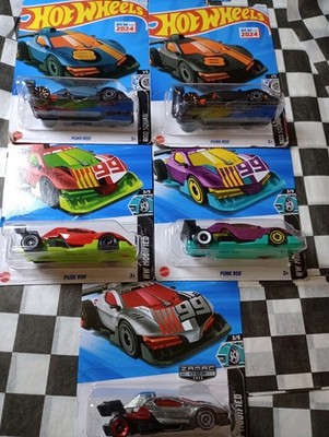 Hot Wheels New Rod Squad Series #26 Punk Rod Color Variants Lot Of 5 Zamac Race
