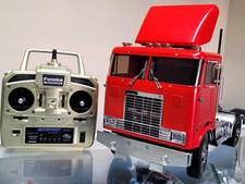 Custom Made Tamiya 1/14 R/c Globeliner Daycab Tractor Truck 2.4 Transmitter Esc