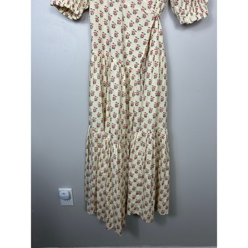 Maxi Vestido Daughters of India Zuri Envolvente Peonía Talla Pequeña - Imagen 10 de 15