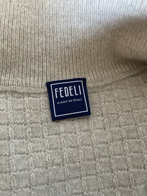 FEDELI Wolle/ Cashmere Pullover, Troyer