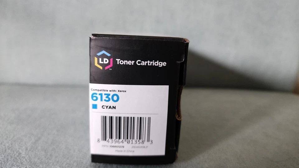 Xerox Toner Cartridge Cyan 106R01278 - Image 3 of 4