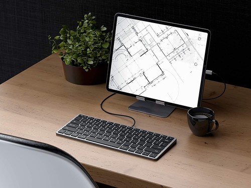 Slim W1 Wired Backlit Keyboard – Illuminated Keys & USB C Connection – for Ma... - Picture 2 of 6