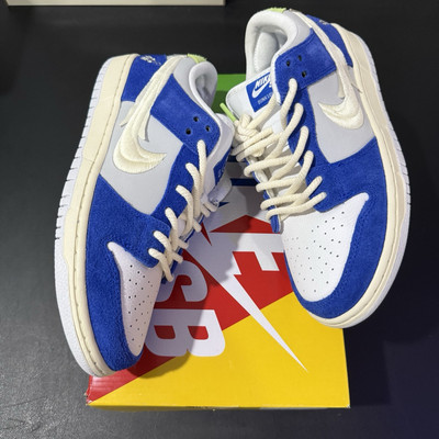 Size 8.5 Nike Fly Streetwear x Dunk Pro SB Low Gardenia Quick Strike 