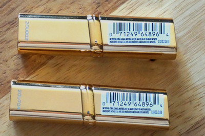 LOREAL PARIS COLOUR RICHE LOT OF TWO '#185 PROSPEROUS RED' LIPSTICK/NEW