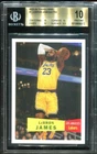 2025 Topps Living Set #1 LeBron James card BGS 10
