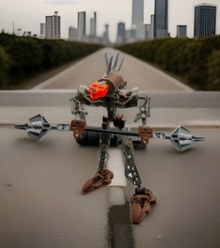 LEGO BIONICLE: Rahkshi Panrahk (8587) No Canister As Shown 8" Sword