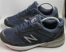 WMNS New Balance 990v5 Made In USA Navy Blue Sz 7.5D