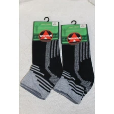 2 PK Wigwam Fast Trak Men's/Women's Size 9-12 LG Socks (New)