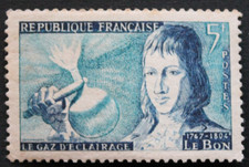 Timbre - FRANCE - Gaz d'éclairage - LE BON - Neuf** - YT 1012 - 1955