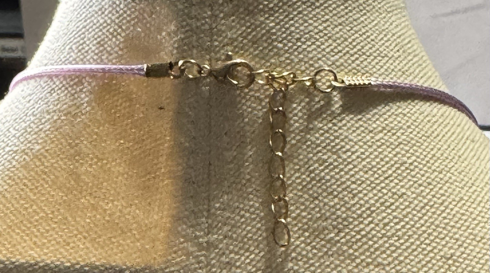 Vintage Handcrafted Purple Rectangular Glass Pend… - image 5