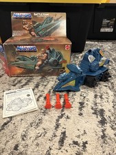 1982 MOTU BATTLE RAM He-Man 100  Complete In Box - Mattel - Excellent Condition