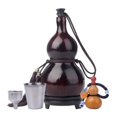 Natural Gourd Bottle,Outdoor Water Bottle,Wine Bottle,Can Be Used for Indoor ...