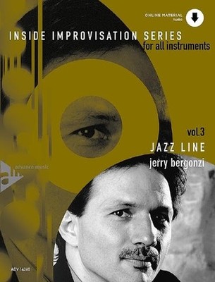 Inside Improvisation, Vol 3: Jazz Line , Book & CD by Jerry Bergonzi