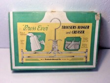 Vintage "Press Ever" Trousers Hanger And Creaser - Empty Box - Very Cool