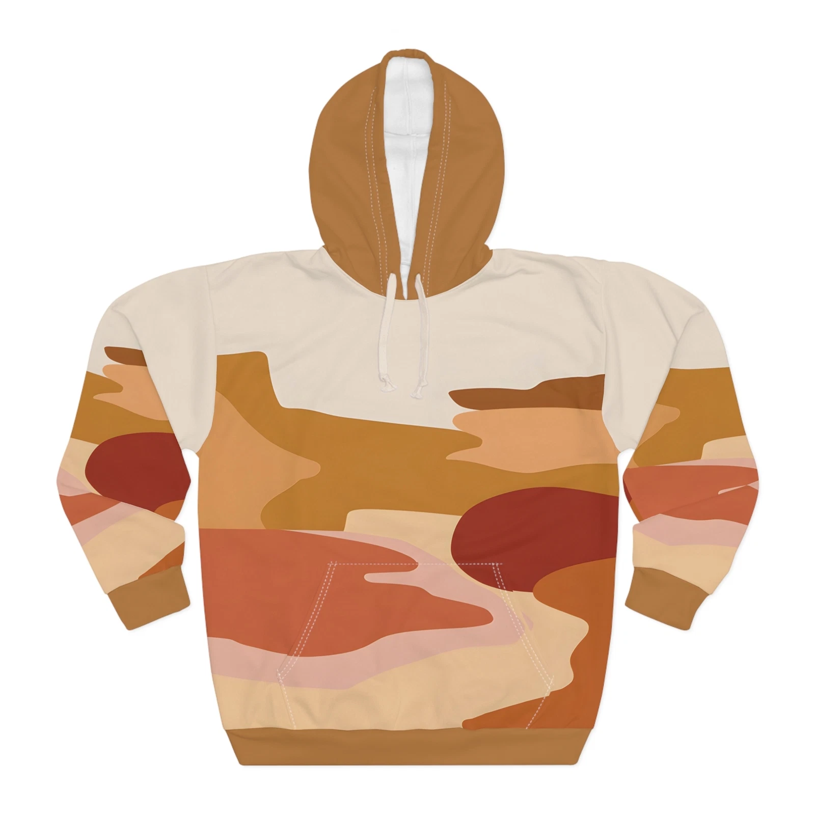 Amber Plains All Over Print Hoodie Outdoor Travel Apparel for Nature Lovers
Opens in a new window or
