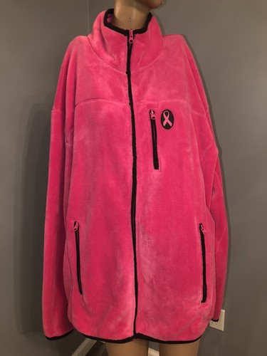 Pink Breast Cancer Fleece Jacket 