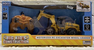 big rc excavator