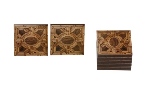 Piastrelle per casa delle bambole casa delle bambole pavimento in parquet miniatura scala 1:12 pavimento 25-45 pezzi - Foto 12 di 16