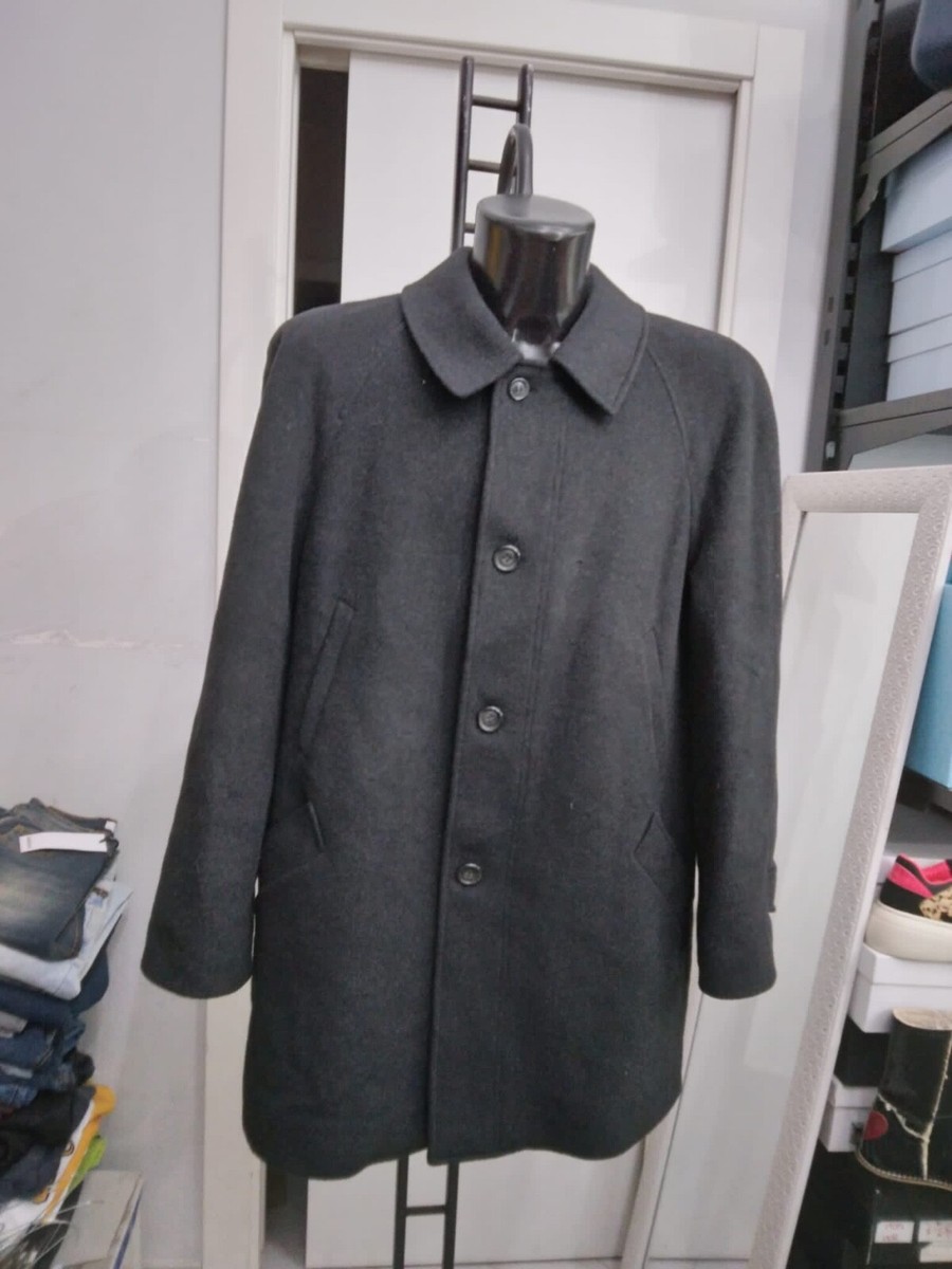 ジャケット・アウター perverze Re-PET Single Breasted Coat DAVID.ANN Men's Windbreaker Notch Lapel Single Breasted Coat