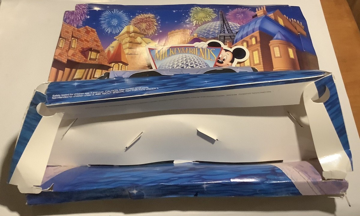 Vintage 1994 McDonald's Disney World Epcot Adventure Happy Meal