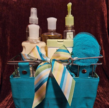 Orig BATH BODY WORKS COCONUT LIME VERBENA 6 pc FULL SZ GIFT Basket XMAS NWT