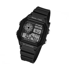 Luminous Men's Casual Alarm Sports Digital Watch Wristwatch Waterproof
