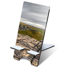 MDF Mobile Phone Stand - Limestone Pavement Malham Cove UK #51338