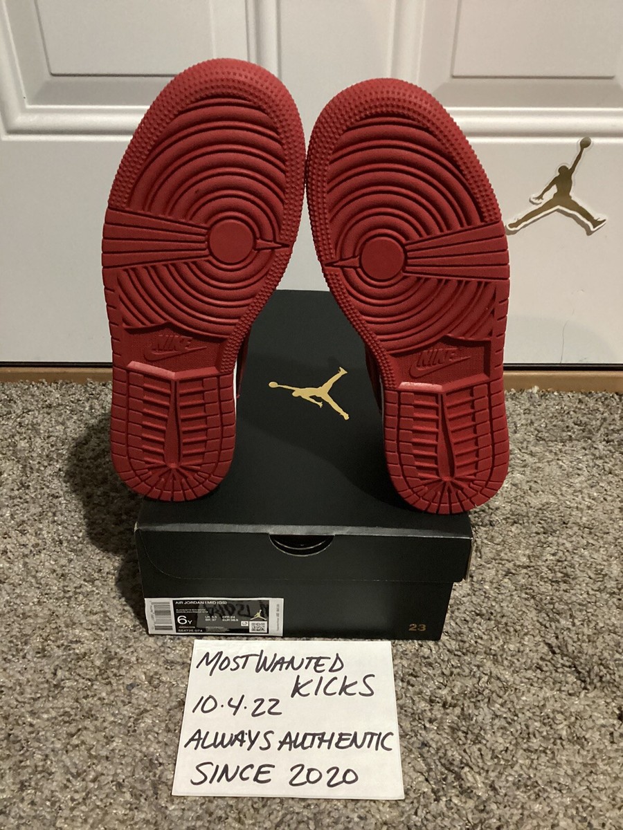 ★Nike★Jordan 1 Mid Bred Banned 2020★大人気★ DS 2020 Nike Air Jordan Retro 1 Mid Banned Bred Men's Sz