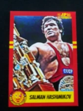 CUSTOM NJPW New Japan Pro Wrestling Trading Card 2021 Salman Hashimikov #49